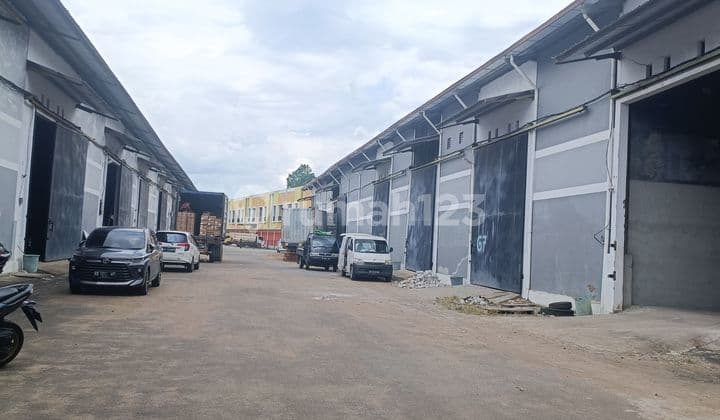 DIJUAL GUDANG BISSPARK SIAP PAKAI, AKSES KONTAINER