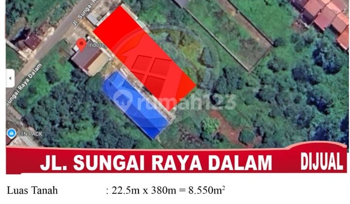 Dijual Tanah Siap Bangun Tepi Jalan Sui Raya Dalam