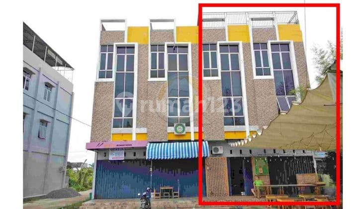 Disewakan Ruko Tepi Jl. Purnama, Strategis, Siap Usaha Dan Cuan