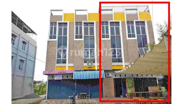 Disewakan Ruko Tepi Jl. Purnama, Strategis, Siap Usaha Dan Cuan