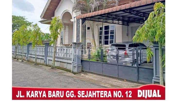 Dijual Rumah Beton Siap Huni Jl. Karya Baru