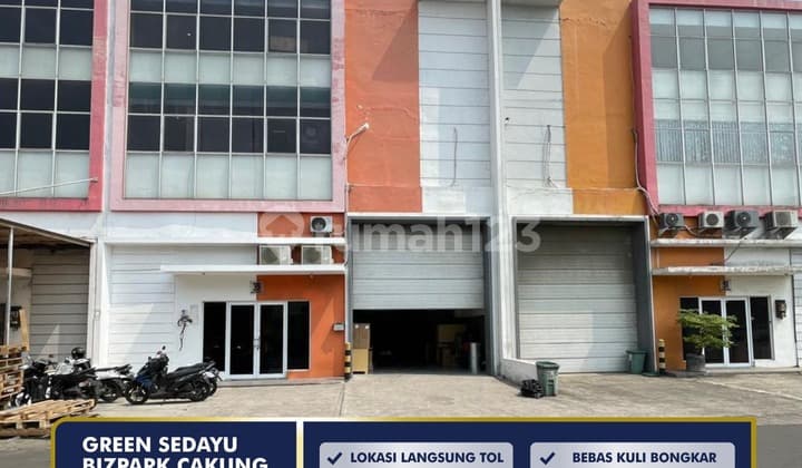 Disewa Gudang Green Sedayu Bizpark Cakung Uk.12x36 | Office 3Lantai