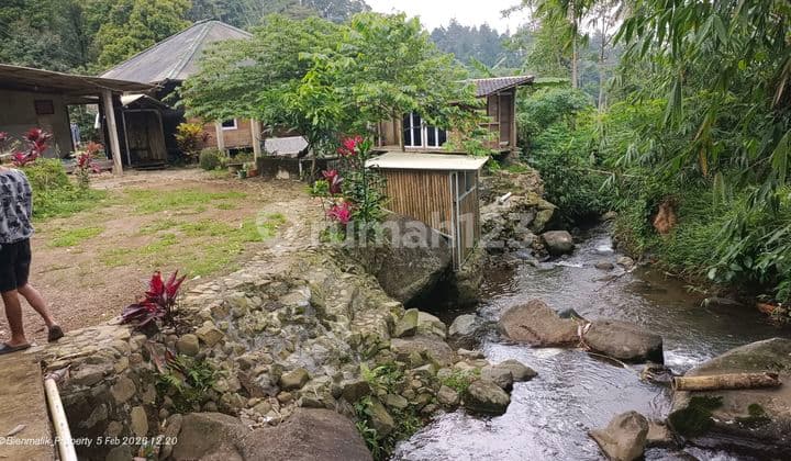 Villa Sederhana Siap Huni Depan Sungai Jernih View Pegunungan