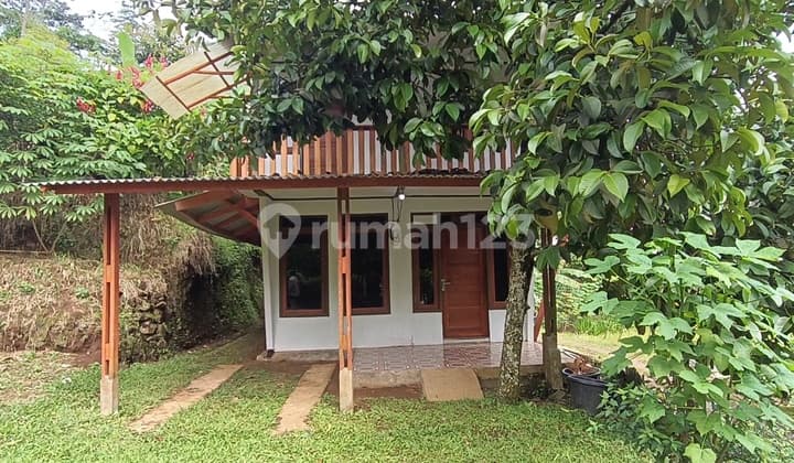 Rumah Kayu 2 Lantai Siap Huni Udara Sejuk