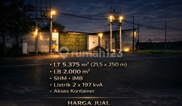 Cheap Sale/Rent Ready-to-Use Warehouse Raya Mojoagung
