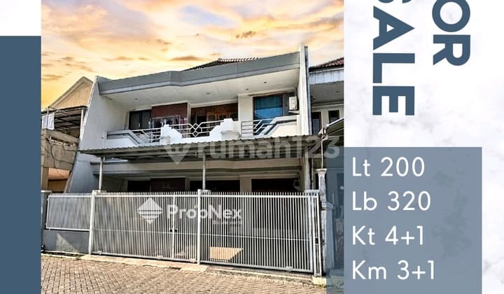 Jual Cepat Rumah 2Lantai Mewah Tanjungsari Baru Dkt Darmo Permai