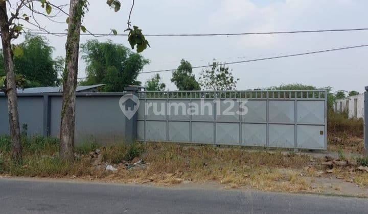 Tanah cocok untuk gudang lokasi strategis di wringinanom