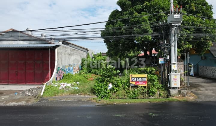 Tanah di Jalan Tangkuban Perahu Denpasar Cocok Dibangun Gudang