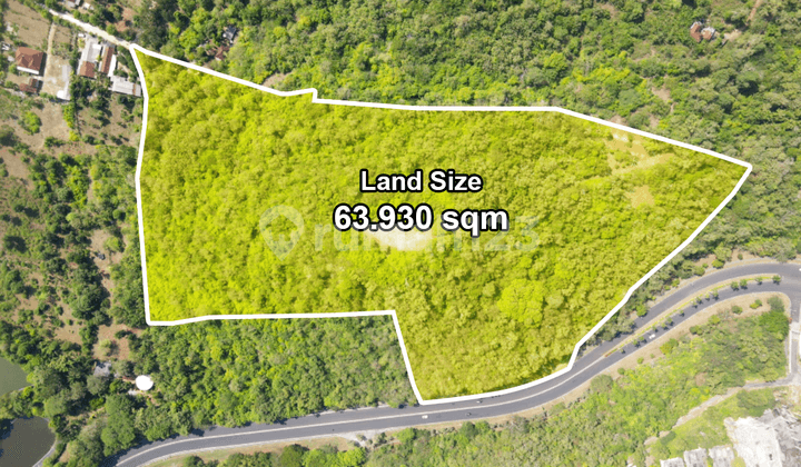 Tanah Sewa Lokasi Strategis di Area Pecatu Cock Dibangun Property Komersial