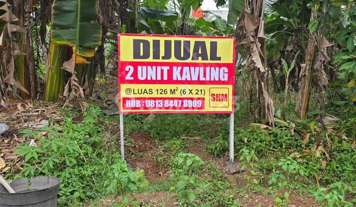 Jual dengan Murah di Dukuh Zamrud Tanah Kavling Harga bisa Nego