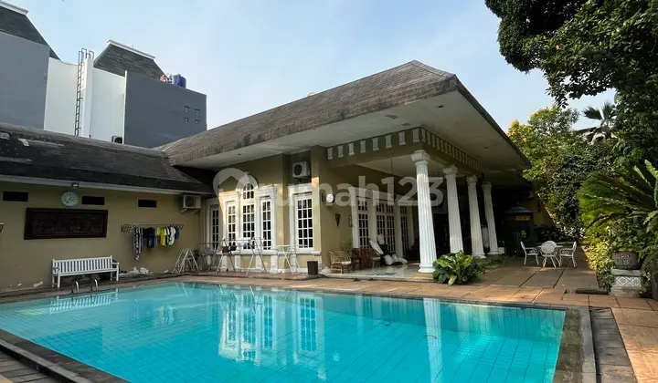 RUMAH MEWAH BAWAH NJOP, NJOP 32 MILYAR PRIVATE POOL PARKING AREA PANCORAN JAKARTA SELATAN