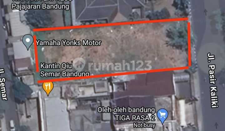 Tanah Strategis di Mainroad Pasir Kaliki Bandung