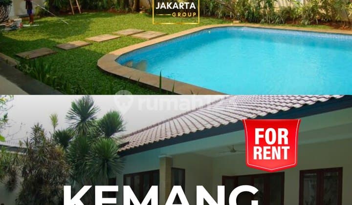 Ready to Occupy Kemang Rental House, Quiet Location & Close to International School