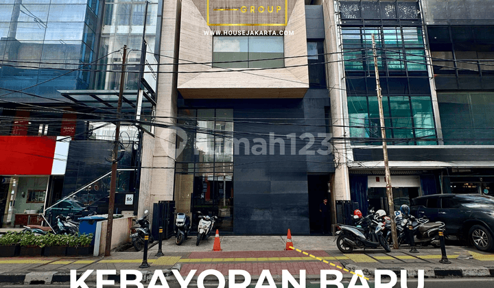 RUKO GANDENG 4 LANTAI KEBAYORAN BARU SIAP HUNI