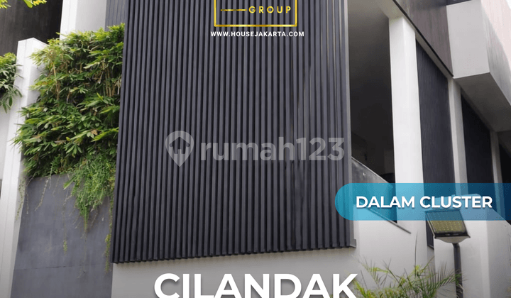 Dijual Rumah Cilandak Jakarta Selatan - Dalam Cluster - Modern Minimalis