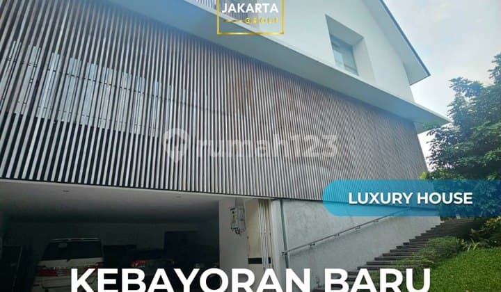 Luxury House Kebayoran Baru 7 Kamar, Basement + Bioskop