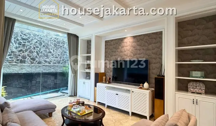 Rental House in Kemang, Renovated, Ready to Occupy & Flood-Free