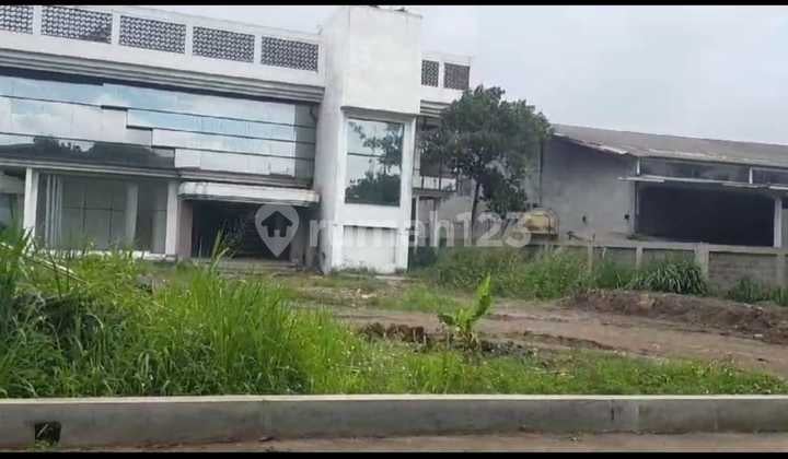 Lahan Luas+pabrik Siap Pakai Strategis di Dekat Tol Baros Cimahi