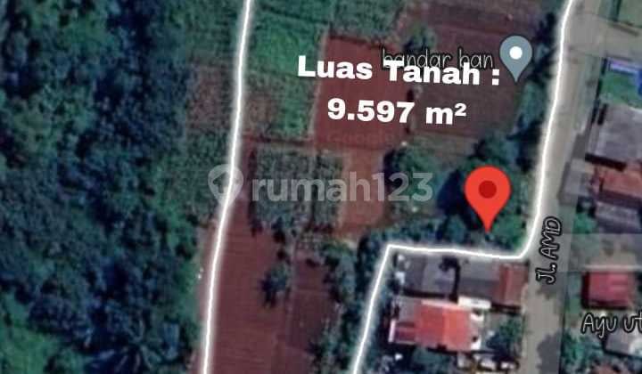 Dijual Tanah di Tajur Halang Dkt Jalan Bomang dan Toll Bogor-Serpong, Cocok Utk Perumahan, Gudang