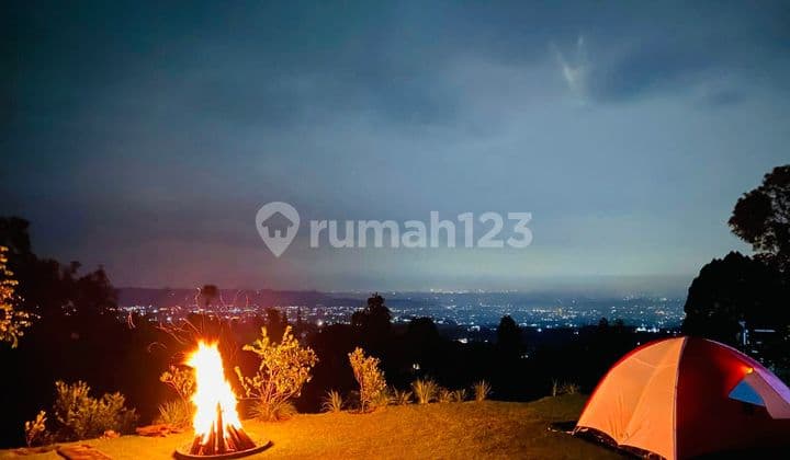 Tanah Kebun View Gunung, Cocok Utk Villa, Dingin, Dkt Highland Park Bogor