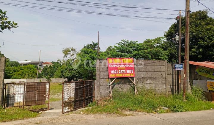 Dijual Tanah Dkt Pinggir Jalan Raya Parung-Bogor, Cocok Utk Gudang, Pabrik, Cluster