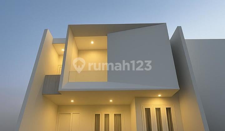 Rumah 2 Lantai Nyaman Ditempati Lokasi Strategis Tempat Parkir Luas