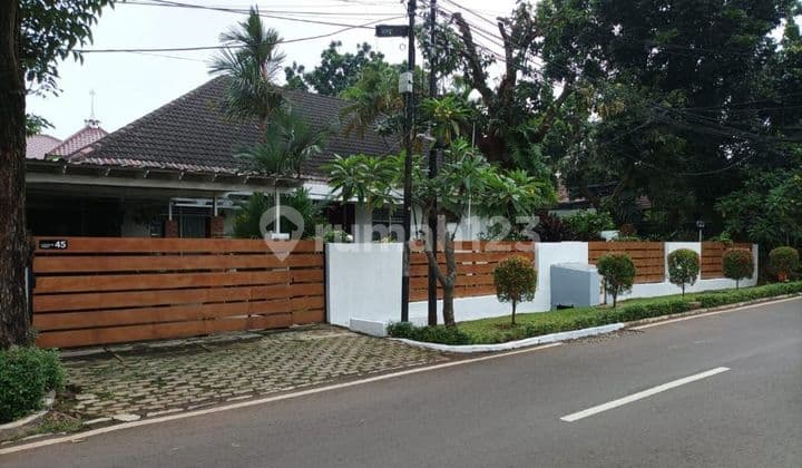 1-Story House with Large Yard in Caringin, West Cilandak