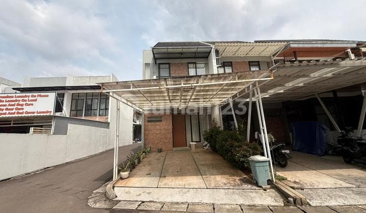 Rumah Hook 2 Lantai Dalam Cluster Pinggir Jalan Kebagusan Raya