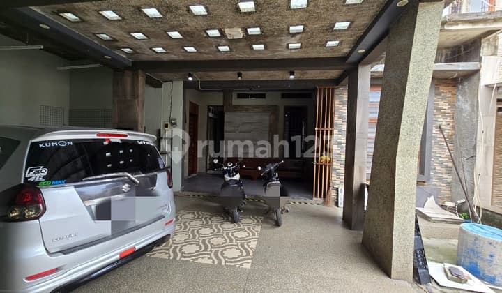 Tanah Ada Bangunan Kokoh 1 Lantai (Pondasi untuk 4 Lantai) di Kelapa Dua Depok