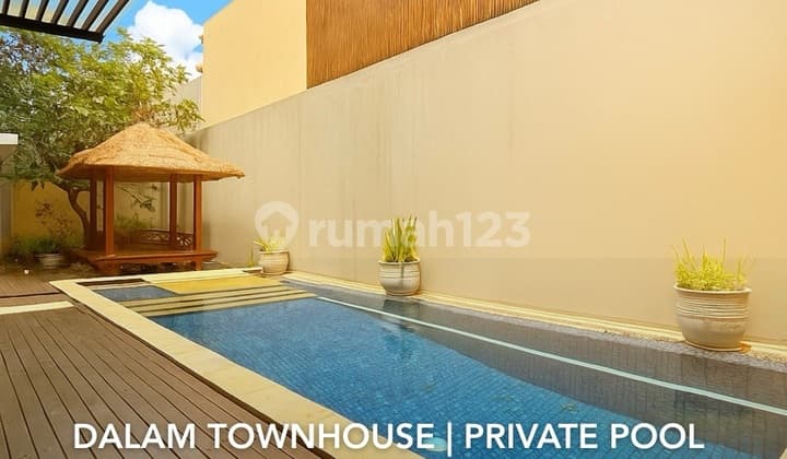 Kemang Dalam Townhouse Private Pool