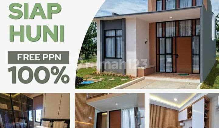 Rumah Cluster Stasiun (parung Panjang) Ready Stock 430jt,all In 3 Jt