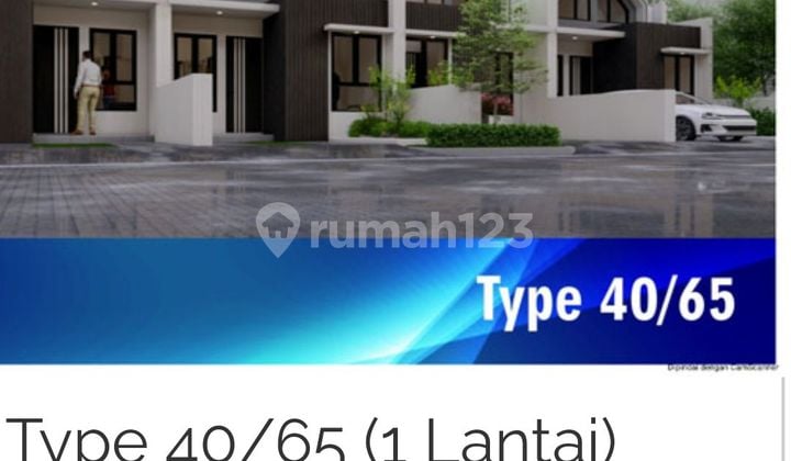 Rumah Serpong /gn Sindur 40/65 Kpr All In 5jt Di Jalan Puspitek Serpong, Serpong