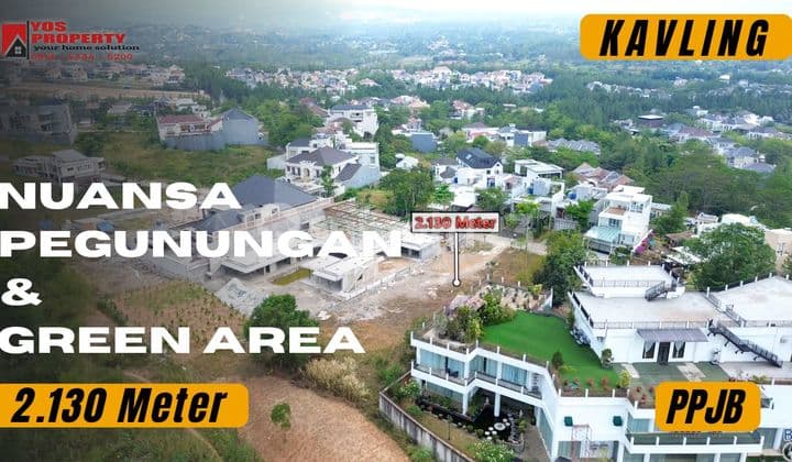 Kavling Exclusive Di Sierramadre Sentul City || Luas 2.130 Meter || View Gunung Salak