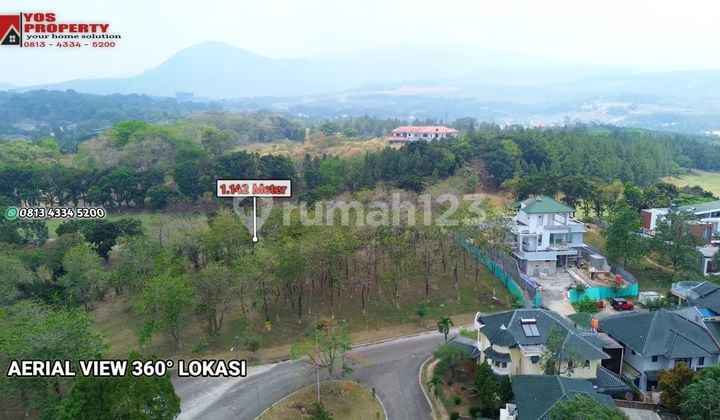 Kavling Bukit Golf Hijau || View Golf & Gunung || Luas 1.142 || SHGB || Harga 9,5 Juta/meter || Kavling Sentul City