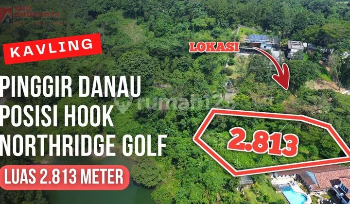 Northridge Plot Hook Position Lake View || Area 2,813 Meters || Sentul City Plot Northridge Plot Hook Position Lake View || Area 2,813 Meters || Sentul City Plot