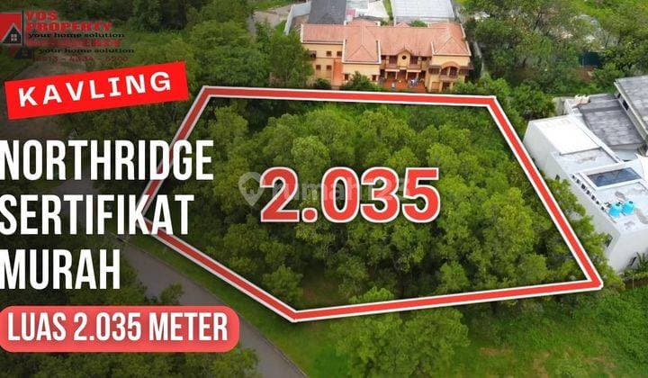 Kavling Northridge Murah Harga 5 Juta || SHGB || Di Boulevard || Luas 2.035 || View Gunung Pancar & Bukit