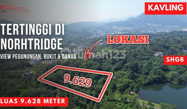 Kavling Sertifikat Di Lokasi Tertinggi Northridge || Shgb || 3 Juta/Meter || View Gunung , Perbukitan & Danau || Kavling Sentul City