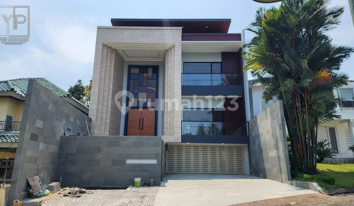 Rumah Mewah Baru 2½ Lantai Dengan 2 Fasad Muka Di Cluster Bukit Golf Hijau || 8,5 Milyar || Rumah Baru Siap Huni