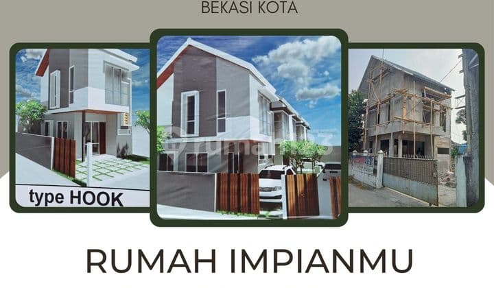 rumah BARU MURAH design Modern Milenial di KODAU JATI MEKAR nobanjir