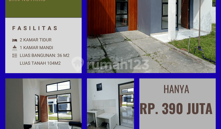 Rumah Murah Dalam Cluster Kertamukti Dekat Stasiun Cibitung