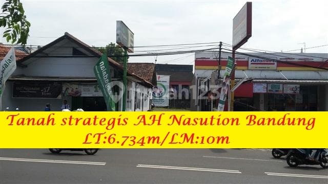 Jual Murah Tanah Lokasi Strategis Pinggir di Jalan A.h.nasution