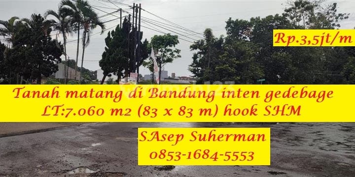 Dijual Murah Tanah Matang Cocok Untuk Perumahan Atau Gudang SHM