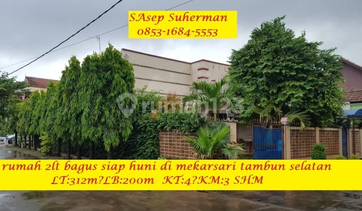 Jual Murah Rumah 2lt Bagus Siap Huni di Mekarsari Tambun Selatan