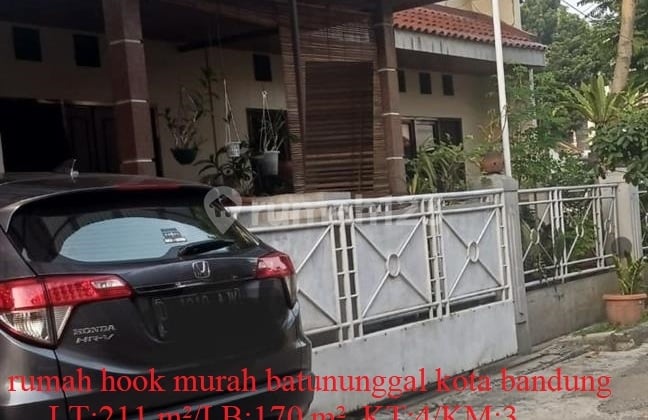 rumah hook murah siap huni strategis dkt batununggal kota bandung
