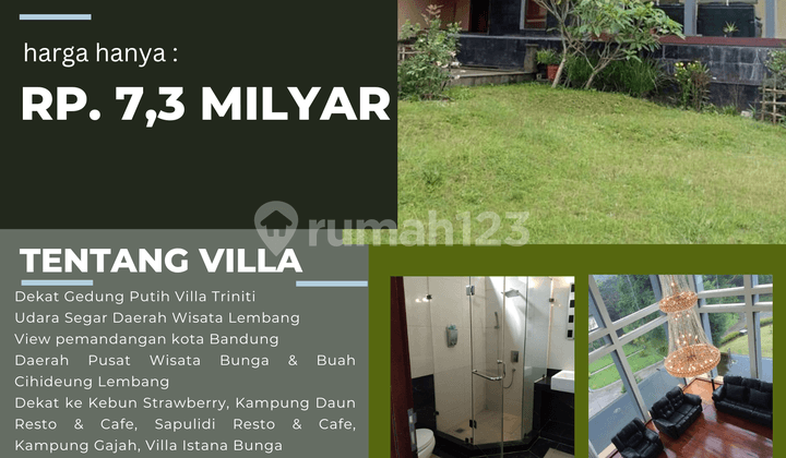 affordable ready-to-occupy villa in Villa Trinity Complex, Cihideung, Bandung Lembang