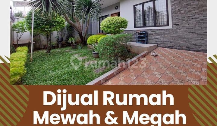 rumah di komplek MPR cilandak barat jakarta selatan mewah megah strategis