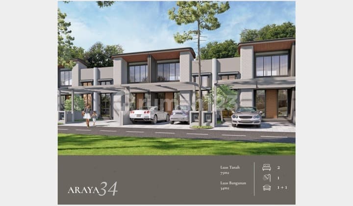 Grand Residence Cityrumah Premium Investasi Terbaik - Cluster Araya Lake Berada di Perumahan Grand Residence City, Bekasi