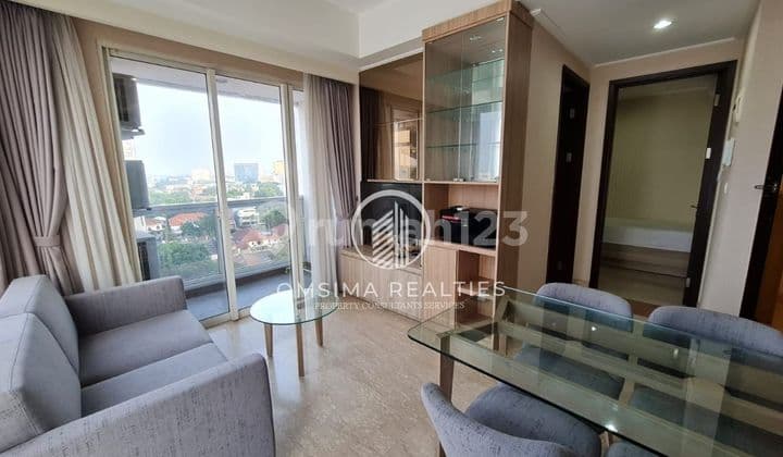 Disewakan Apartemen Menteng Park 2 Kamar Tidur Full Furnished Private Lift
