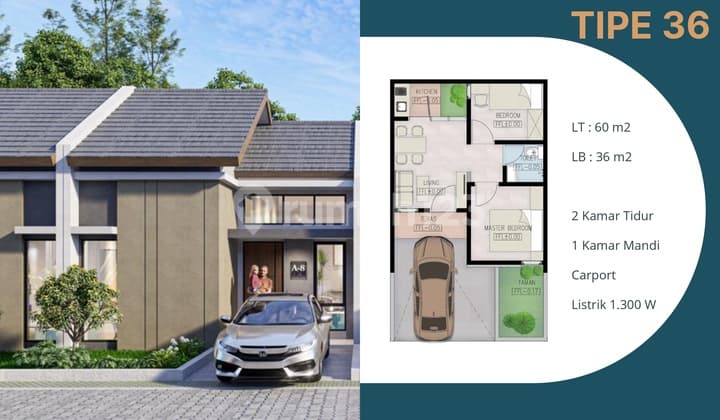 Dijual Rumah Baru Minimalis Area Buah Batu Bandung Strategis