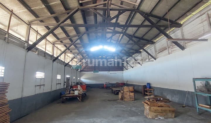 Di Jual Gudang Ex Pabrik Siap Pakai Hitung Tanah Aja Di Tegal Alur